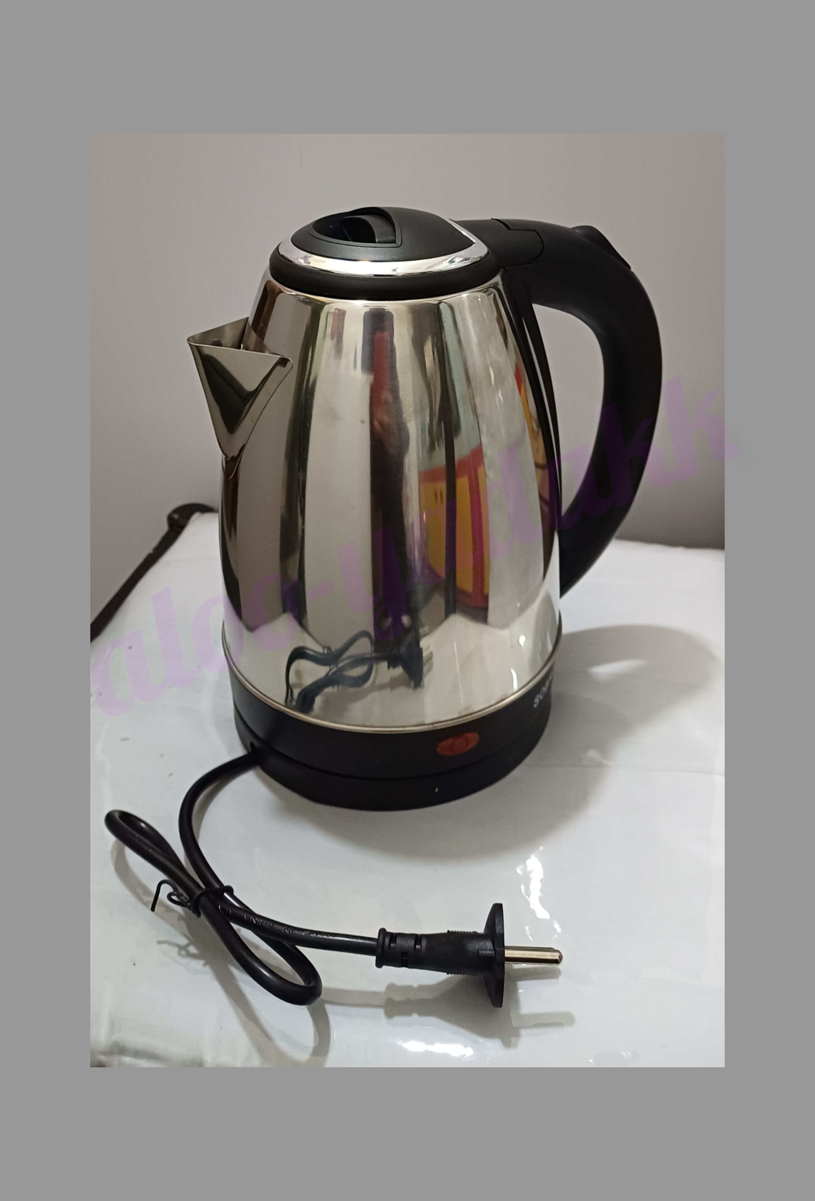 کتری استیل برقی SOBROP مدل SC-20A(بدنه استیل ضدزنگ)