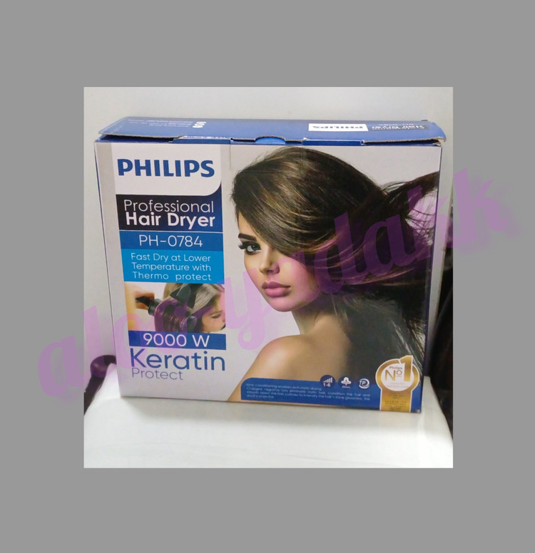 سشوار مو PHILIPS مدل PH-0784 (قدرت بالا و طراحی ارگونومیک)