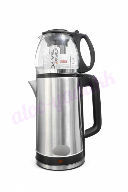 چای ساز روی همی کتری استیل(بوش)