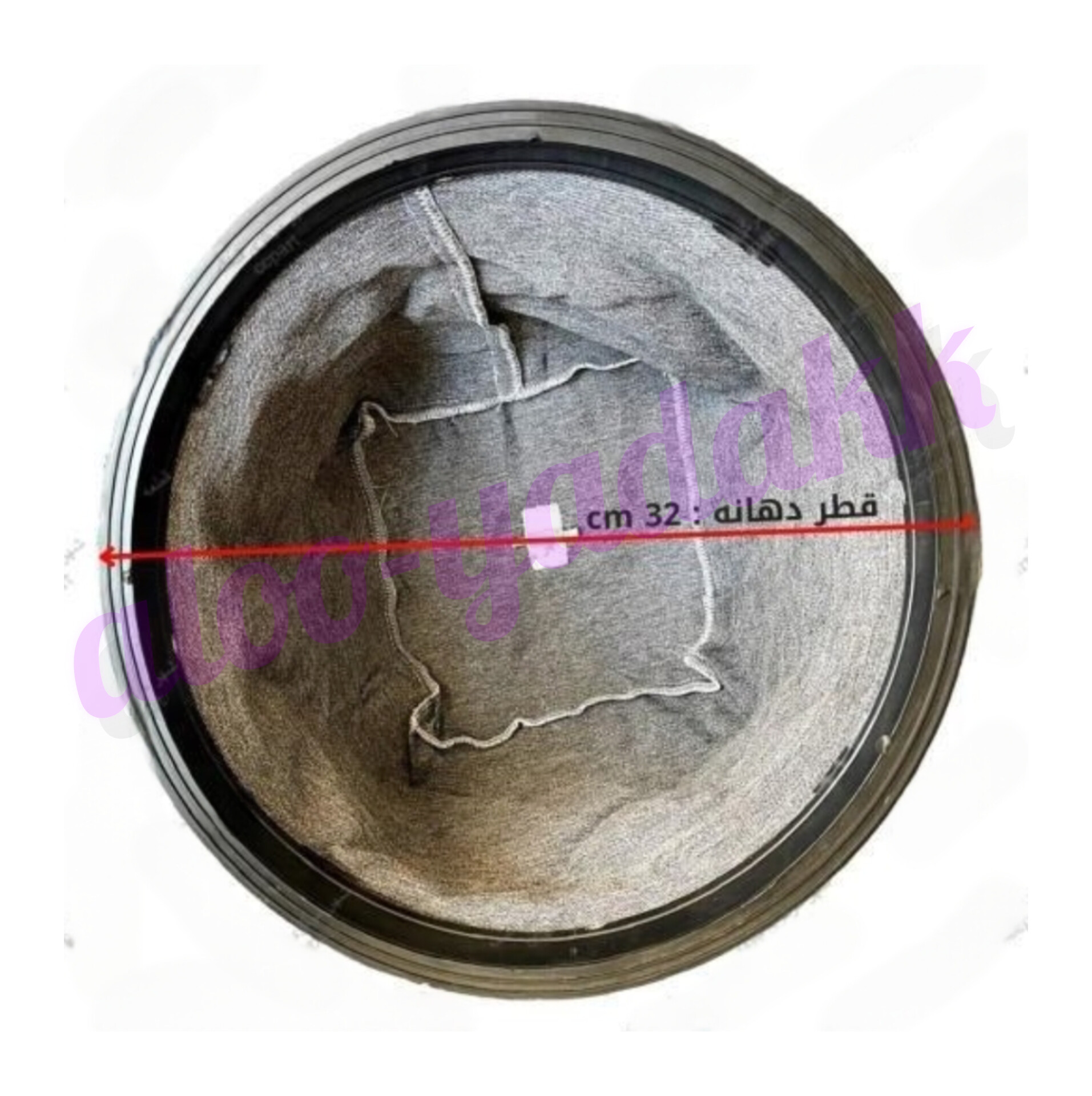 کیسه دائمی جاروبرقی سطلی هیتاچی سایز 32 سانتی‌متر