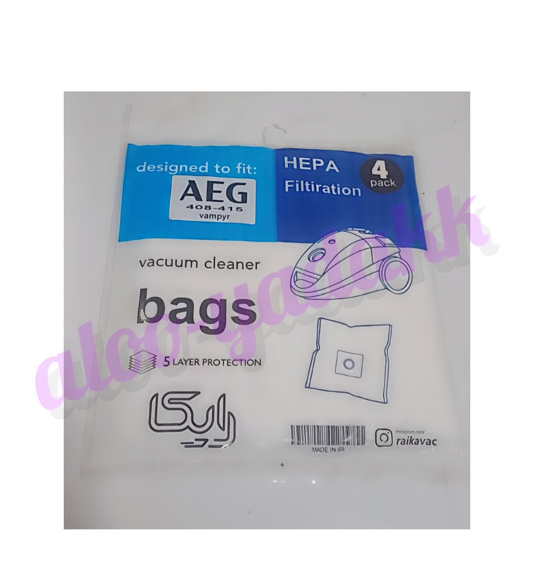 پاکت میکرو فیلتری جاروبرقی AEG مدل 415-408