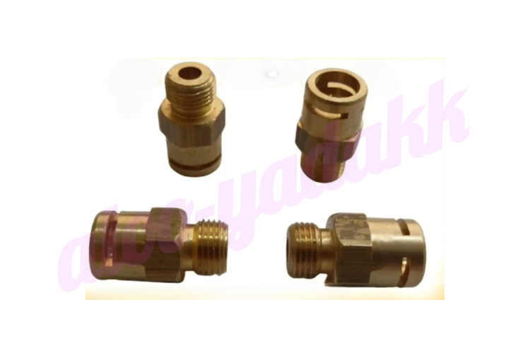 رابط ۱/۸ برنجی سر بویلر اسپرسوساز (یک سر شلنگ)